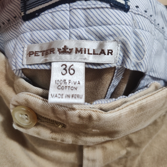 Peter Millar Tan Khaki Pants Size 36 x 30 - Picture 3 of 3